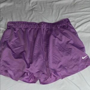 Nike Women's Athletic Shorts in Vibrant Purple